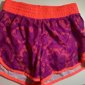 Neon Pink and Purple Athletic Shorts